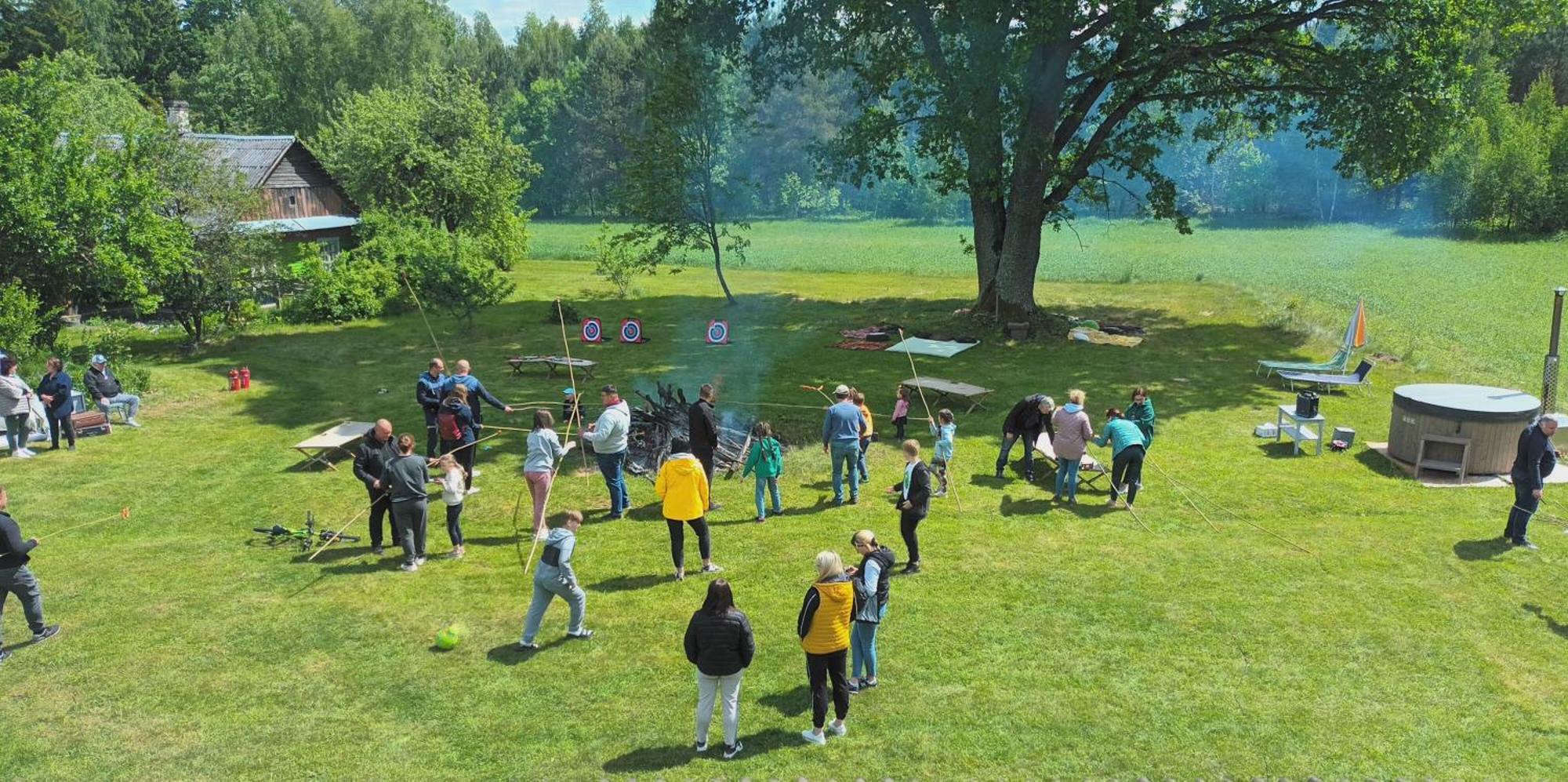 Malinada-Kaimo Sodyba Villa Salcininkai Esterno foto